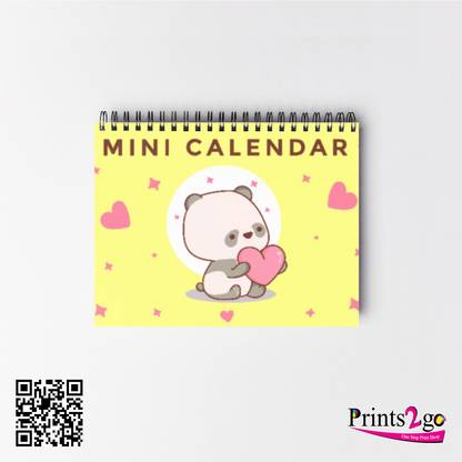 Prints2go Mini Calendar -(Pack of 1) 2024 Table Calendar