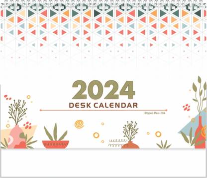 ARGS PAPER PLUS 314 2024 DESK CALENDAR 2024 Table Calendar