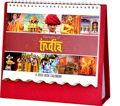 Gathbandhan FLAVOURS OF INDIA 2023 Table Calendar