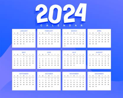 GNRCDIGITALMART 3D Themes Designer Wall Calendar 2024 for office & home 2024 Wall Calendar