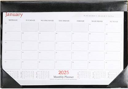 PANKU Full of Year Monthly Planning Daily Schedule for Office, School and Home 2024 Table Calendar
