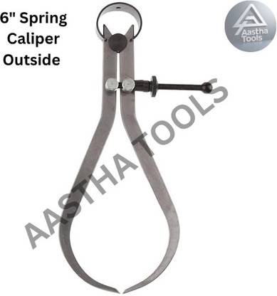 AASTHA TOOLS Spring Caliper – Outside 6” INCH / 150 MM – Measuring Tool Joint Calipers Outside Caliper