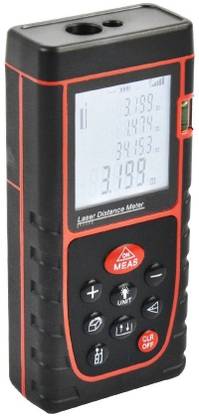 BALRAMA 40mtr/197ft/2362inch New Model High Precision Handheld Laser Range Finder 40 meter Laser Distance Meter Digital Diastimeter for Volume/Area/Min/Max/Add/Substract/Pythagorean/Continuous Measurement Laser Measure Distance Tape Measure with Bubble Level Tool Digital Caliper Measurement Tape