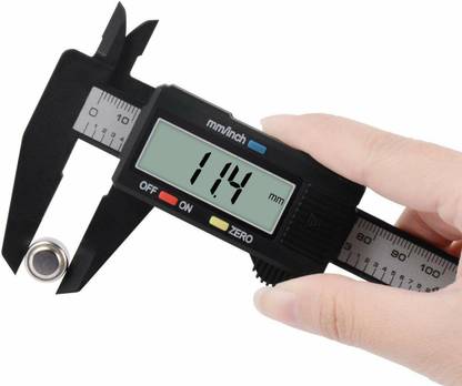 LYRISS Plastic Fiber Body 150 mm 6 Inch LCD Electronic Vernier Caliper Gauge Micrometer Digital Caliper Digital Caliper