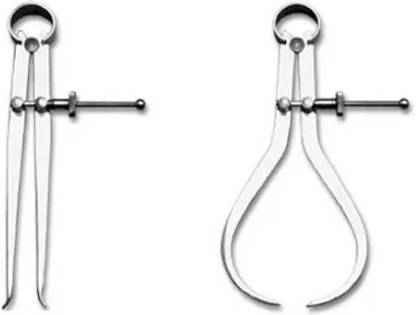 SUMMIT Spring Caliper 6 inch Set - Inside and Outside Caliper 6inch Inside Caliper