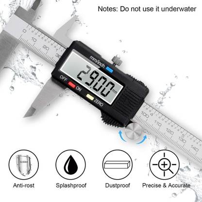 sdenterprises vernier caliper digital 150 mm/6-Inches LCD Display Vernier Caliper