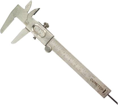 GoodsBazaar COMETEK Vernier Caliper 125mm - 5 Inches - Least Count: 0.1 mm Vernier Caliper 12.5cm - 5 inches BY DIWAKARINSTRUMENTS Vernier Caliper