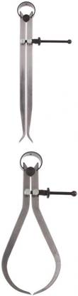 STAR TOOLLS Spring Caliper Set 2 Pieces – Inside & Outside 6” INCH / 150 MM – Measuring Tool Outside Caliper