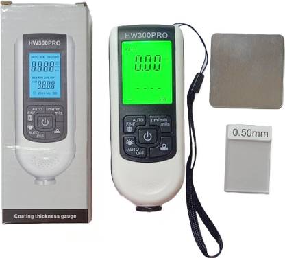 GoodsBazaar Ferrous and Non-Ferrous DFT-222 Coating Thickness Gauge Car Paint Film Thickness DIGITAL COATING THICKNESS GAUGE PORTABLE/HAND CARRY TYPE Magnetic Engineer's Precision Level