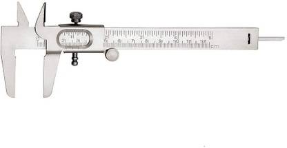 Humming 125mm MS Iron Nickel Vernier Caliper Gauge Mechanical SS Ruler Vernier Caliper