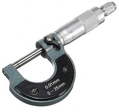GoodsBazaar 0-25mm 0.01mm outside External Metric Gauge Micrometer Machinist with Box Digital Caliper