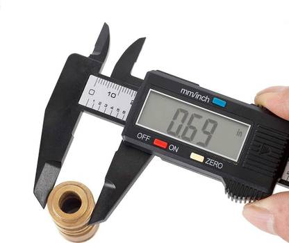 Flareza Plastic Fiber Body 150 mm 6 Inch LCD Electronic Vernier Caliper Gauge Micrometer Electronic Digital Caliper