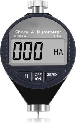 BALRAMA Digital Shore A Durometer Rubber Hardness Tester Shore A Meter Durometer Scale Measures Shore Hardness of Rubber, Tyre Plastics, Silicone, Polymers, Elastomers Non-magnetic Engineer's Precision Level