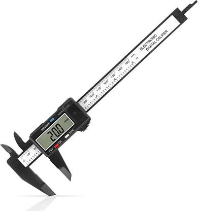 amiciTools 150mm Digital Vernier Caliper – ABS Plastic Body High Precision Measuring Tool with LCD Display, Inch/MM Conversion Digital Caliper