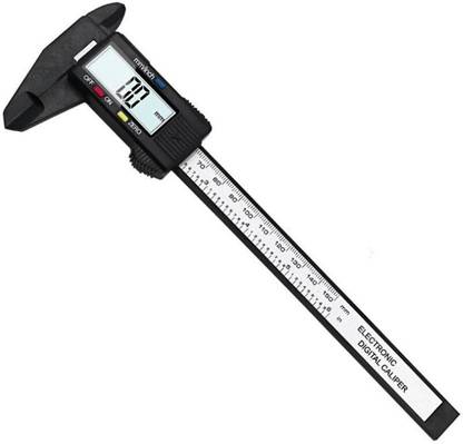 Dabster Digital Caliper Plastic Fiber Body Electronic Vernier Caliper 6 inch/150 mm 0450 Digital Caliper