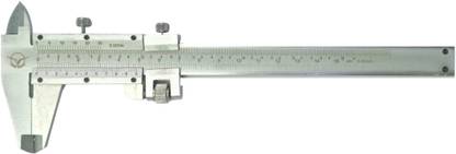 Divinext 6" 0-150mm Mechanical Manual 6 Inch Aerospace Vernier Caliper Micrometer Stainless Steel Vernier 6" Precision Measurement Tool Outside/Inside/Depth/Step Vernier Caliper