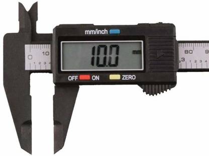 TOTAM Digital Caliper, 0-6 inches Electronic Vernier Caliper with LCD Screen Auto-Off Feature, Inch and Millimeter Conversion Measuring Tool for Household/DIY Measurment Digital Caliper, 0-6 inches Electronic Vernier Caliper with LCD Screen Auto-Off Feature, Inch and Millimeter Conversion Measuring Tool for Household/DIY Measurment Digital Caliper