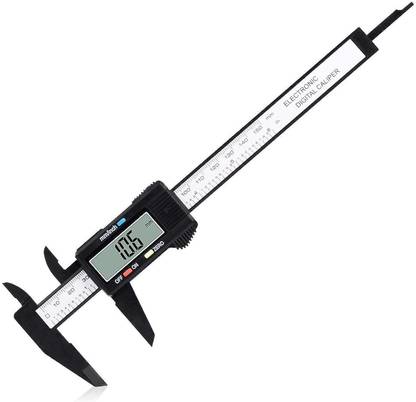 Hiwaga Digital Caliper, Vernier Caliper, Caliper Measuring Tool with Inch/Millimeter Digital Vernier Calipers with Large LCD Screen Digital Caliper