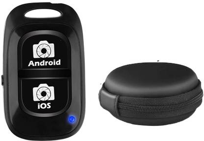 POZUB Self-Timer Long Distance Remote Controller for Click Selfies Photo Clicker+Pouch  Camera Remote Control