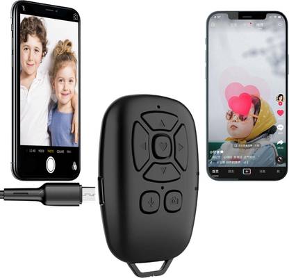 EBIZHIVE Mobile Camera Remote Control Wireless Bluetooth Shutter Selfie,Instagram Remote  Camera Remote Control
