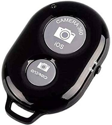 Loyal Edge Blutooth Camera Shutter (iOS and Android) (Black) Camera Remote Control