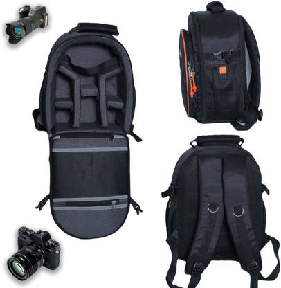 zeenat DSLR SLR Camera Canon Nikon Sigma Olympus Camera Bag (Black) DSLR SLR Bag  Camera Bag