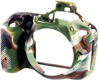 DIGICLIMBER Nikon D5500 / D5600 ( Camouflage ) Professional Silicone Rubber Detachable Protective Camera Case Cover, ONLY Silicon cover  Camera Bag