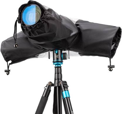 SUPERNIC DSLR Mirrorless Camera Rain Cover Sleeve Large Raincoat Dust Proof Protector for All Models  Camera Bag