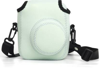 Zikkon Instax Mini 12 Green Elastic Protective Camera Case  Camera Bag