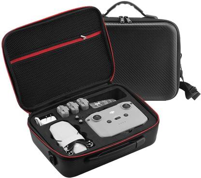 Verilux PU Hard Case with Shoulder Strap Accessories Bag for DJI Mini 2 Drone,  Camera Bag
