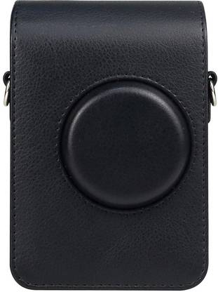 Zenko Mini Evo Camera Vertical Open PU Leather Black Case  Camera Bag