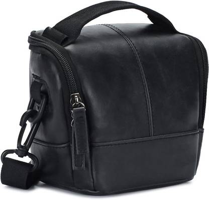Style Homez CAM-GO 1.0, Universal Compact Anti-Shock Single PU Leather with Shoulder Detachable Strap,  Camera Bag