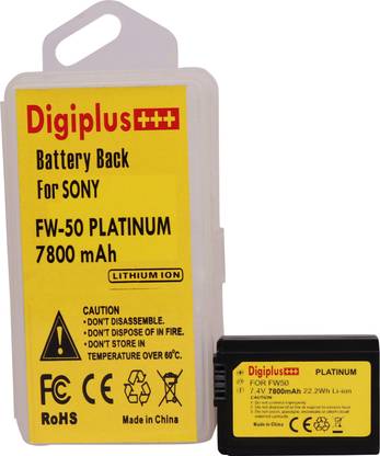 Picmaa NP-FW50 Camera rechargeable Lithium-ion Battery (1600mAh) for son-y camera  Camera Battery Charger