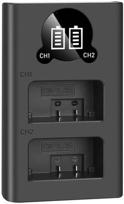IJJA EN-EL25/El-25A dual fast USB camera charger with LCD display for Nikon camera  Camera Battery Charger
