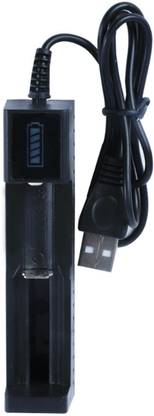Lyla 18650 Battery Charger Box USB Charging 1 Slot for Li-Ion Batteries 3.7V-4.2V  Camera Battery Charger