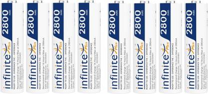 Envie 2800mAh Ni-MH AA High Capacity Rechargeable Battery Ready to Use (Pack of 8)  Camera Battery Charger