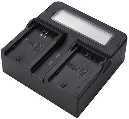 Power Smart PS701 Dual Battery Charger For Panasonic VW-VBD58, VW-VBD78 and AG-DVC30 Digital  Camera Battery Charger
