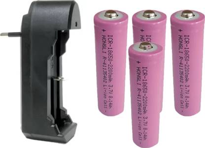 eronic Lithium battery charger with 3 pcs lithium batteries 3.7v/ 2000mah Hongli  Camera Battery Charger