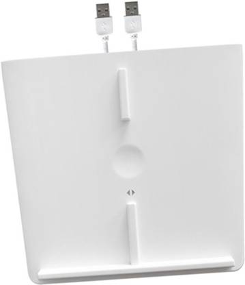 Lyla Car Fast Charger for Tesla Model 3 Qi Wireless Double USB Charging Pad White  Camera Battery Charger