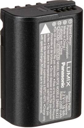 IJJA DMW-BLK22 for Panasonic Lumix GH5, GH5S, S5 and G9 Battery  Camera Battery Charger