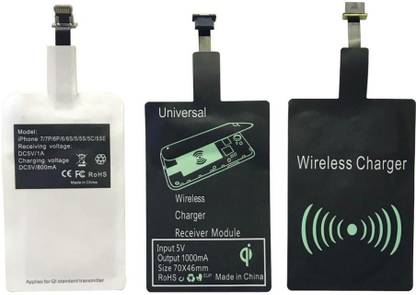 Lyla Qi Wireless Micro USB Charger Charging Receiver Card Patch Module Chip Pad For H  Camera Battery Charger