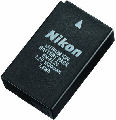 IJJA EN-EL20 Rechargeable Lithium-ION camera battery for Nikon Cameras  Camera Battery Charger
