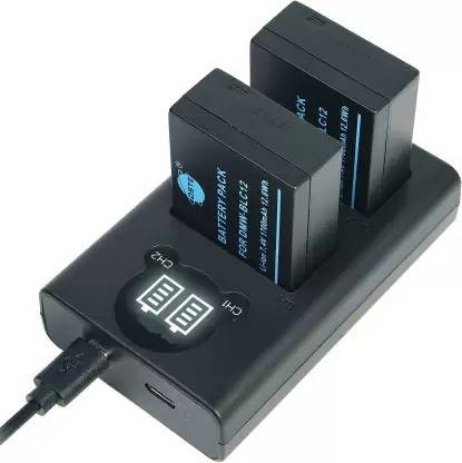 digiclicks Dual Fast USB Camera With LCD Display  Camera Battery Charger