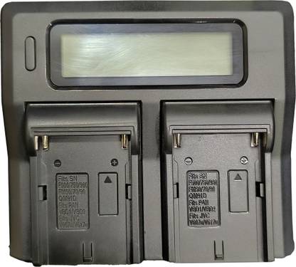 DAATA Dual Channel Digital Camera Battery Charger LCD Display  Camera Battery Charger