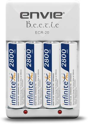 Envie ECR20+4x AA 28004PL  Camera Battery Charger