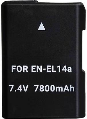 Camaura EN-EL14 7800mAh Li-Ion Rechargeable Camera Battery Pack Battery Grip