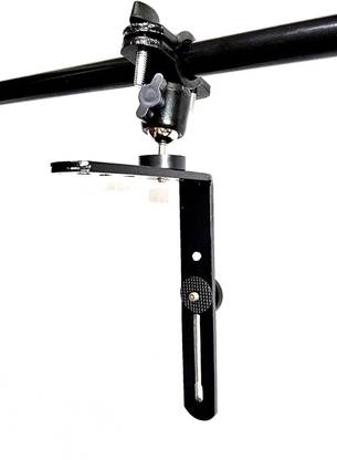 SHOPEE 360 Degree Metal Overhead Camera Mount Bracket System Table Top Stand Pole Mount for Product Photography/Video Making/Picture Taking/Live Stream and More Rotating Flash Bracket