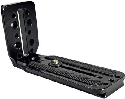 SHOPEE DSLR Camera L Bracket Vertical Horizontal Tripod Quick Release Plate DSLR Camera L Bracket Vertical Horizontal Switching Tripod Quick Release Plate Folding Flash Bracket