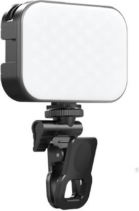 Clefairy LED Video Light for Phone, Camera, Laptop, Meeting, Photography and Lighting 250 lx Camera LED Light