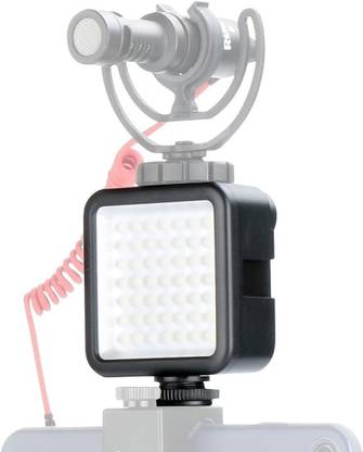 Action Pro D49R Ultra Video Lights, LED 49 Dimmable High Power Panel Video Light 100 lx Camera LED Light